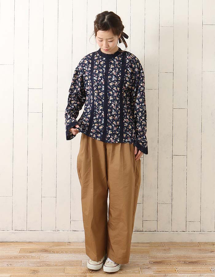 花柄のお洋服で春気分♪