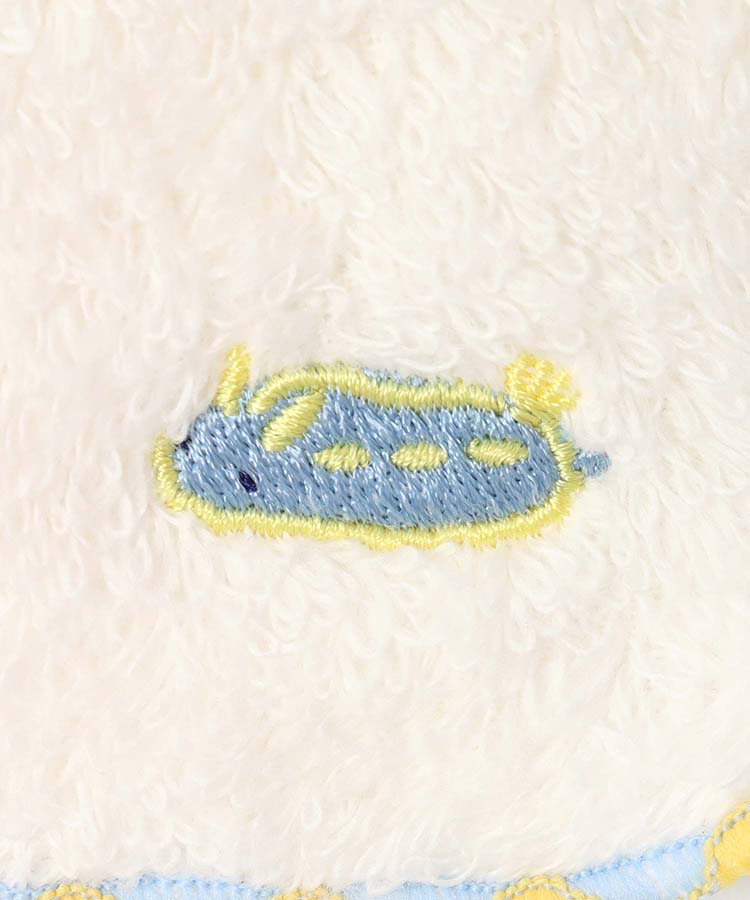 海の生き物プチ刺繍タオル23/スマイルエイ