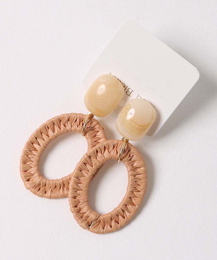 ≪SALE≫ペーパー編アクリルイヤリング