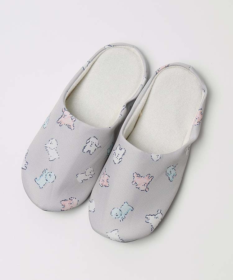 ≪SALE≫イヌ柄ルームシューズ