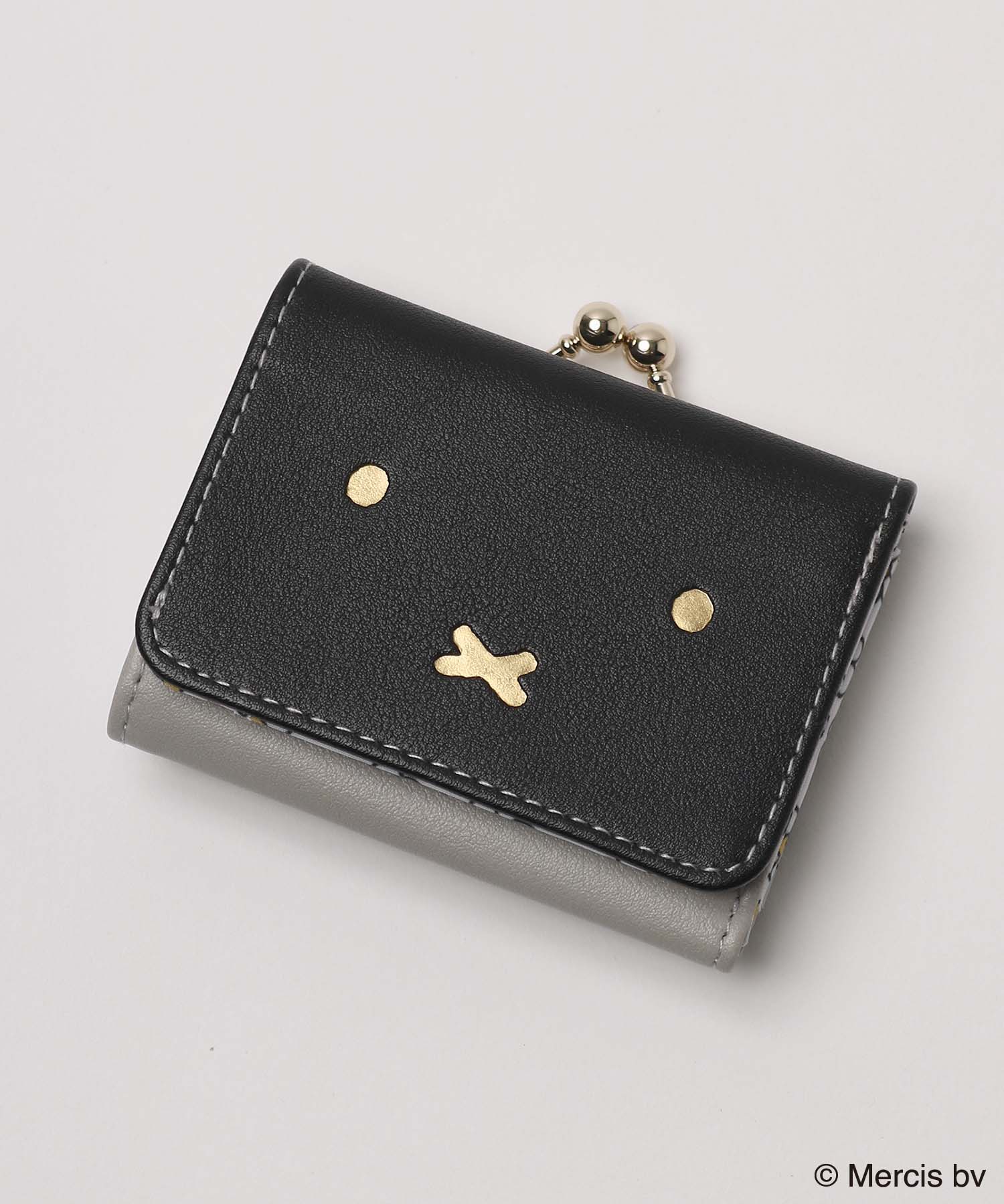 モノクロミッフィーコンパクト財布