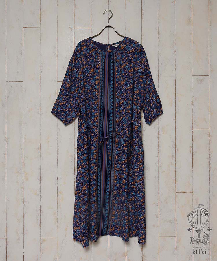 ≪SALE≫＜KILKI＞フラワーバグワンピース