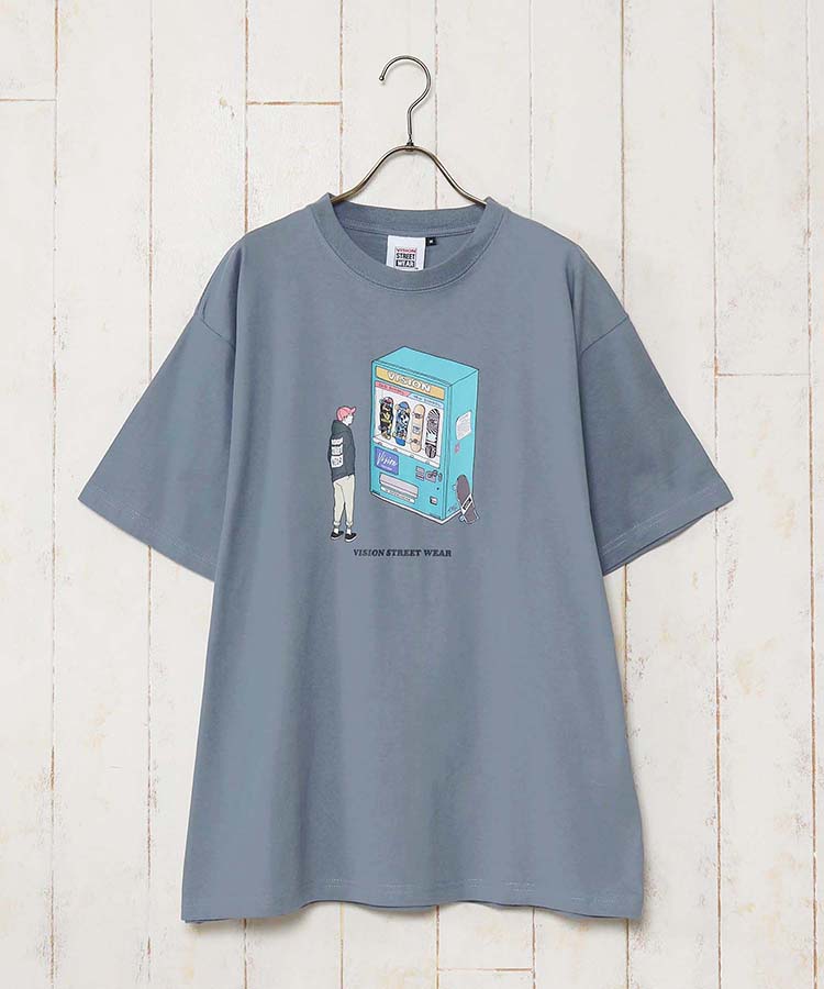 ≪SALE≫自動販売機イラストTシャツ(アイボリー): ALL｜Bleu Bleuet 
