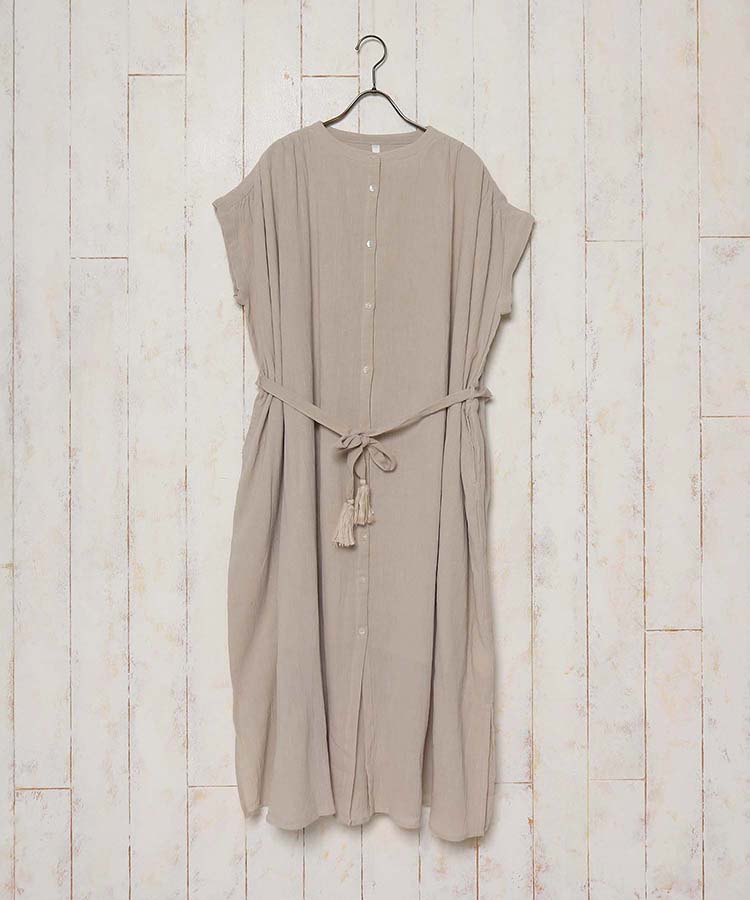 ≪SALE≫クレープボリュームワンピース