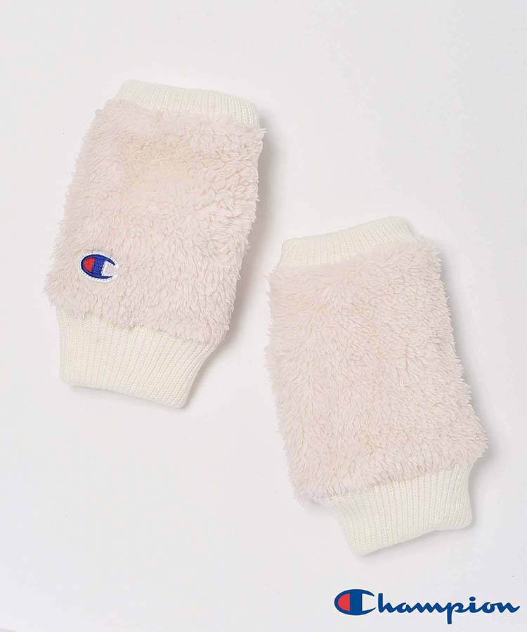 ＜Champion＞指なしボアグローブ