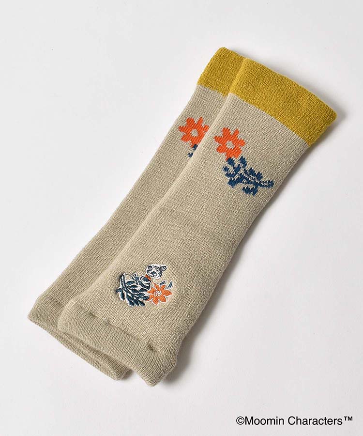 ≪OUTLET≫ミィ刺繍切替マシュマロレッグカバー