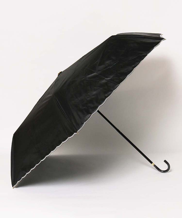 スカラ刺繍晴雨兼折傘