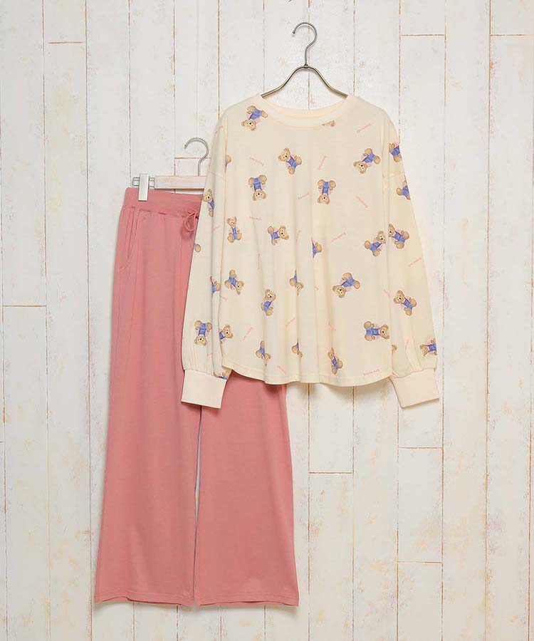 ≪SALE≫くまルームウェア上下セット