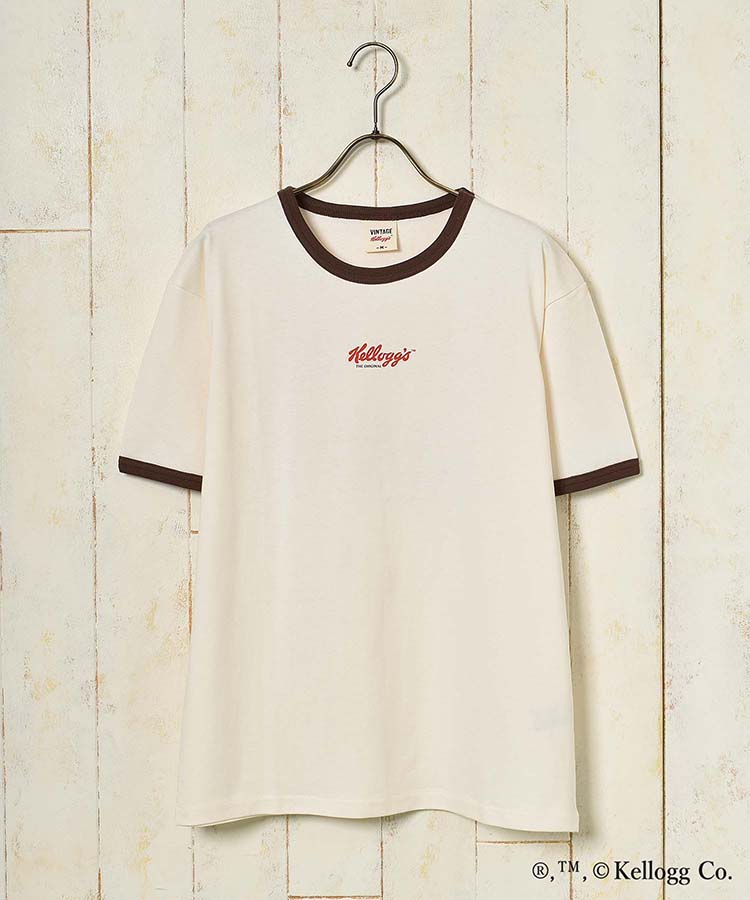 ≪OUTLET≫ケロッグリンガープリントTシャツ