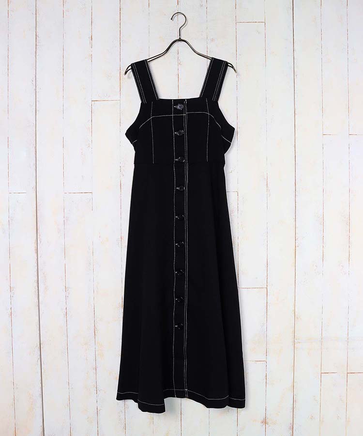 ≪OUTLET≫シンプルジャンパースカート