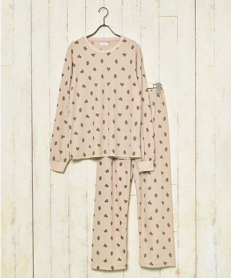 ≪SALE≫アニマルワッフルルームウェア