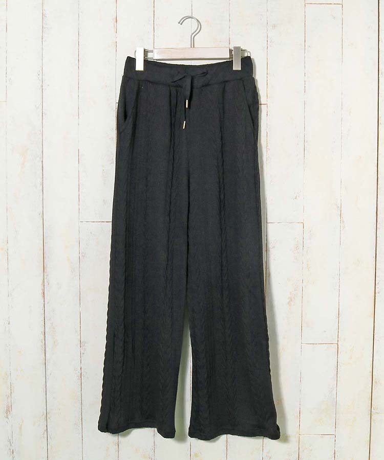 ≪SALE≫ニットストレートパンツ