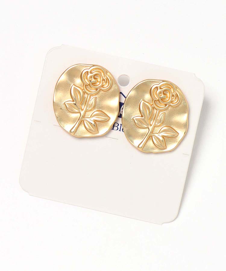 ≪SALE≫シーリングフラワーピアス