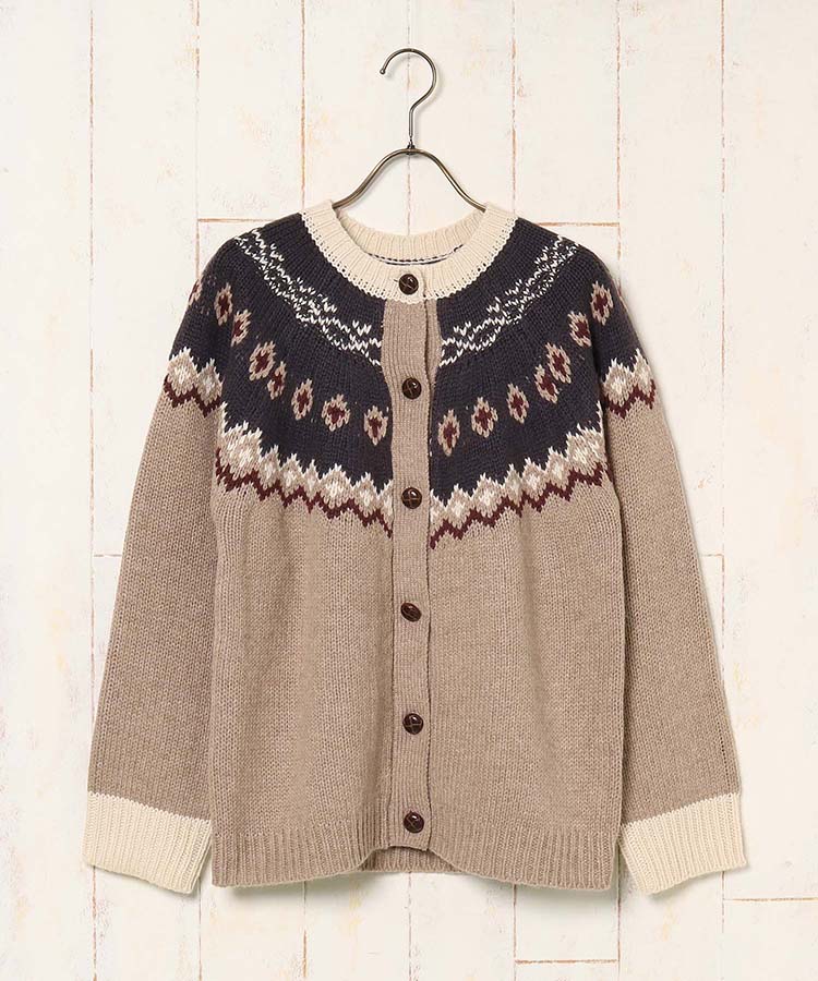 ≪SALE≫求心柄カーディガン
