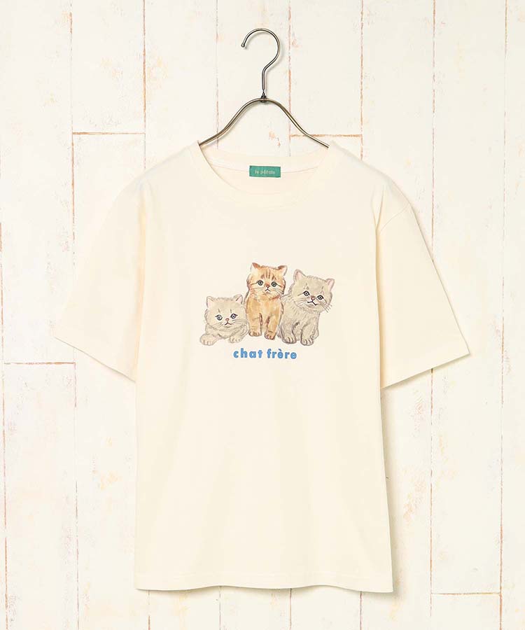 ≪SALE≫le petale chat frereTシャツ