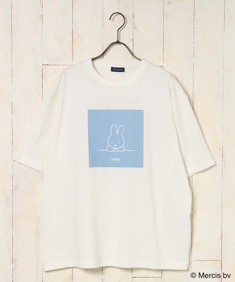 ミッフィースクエアプリントTシャツ