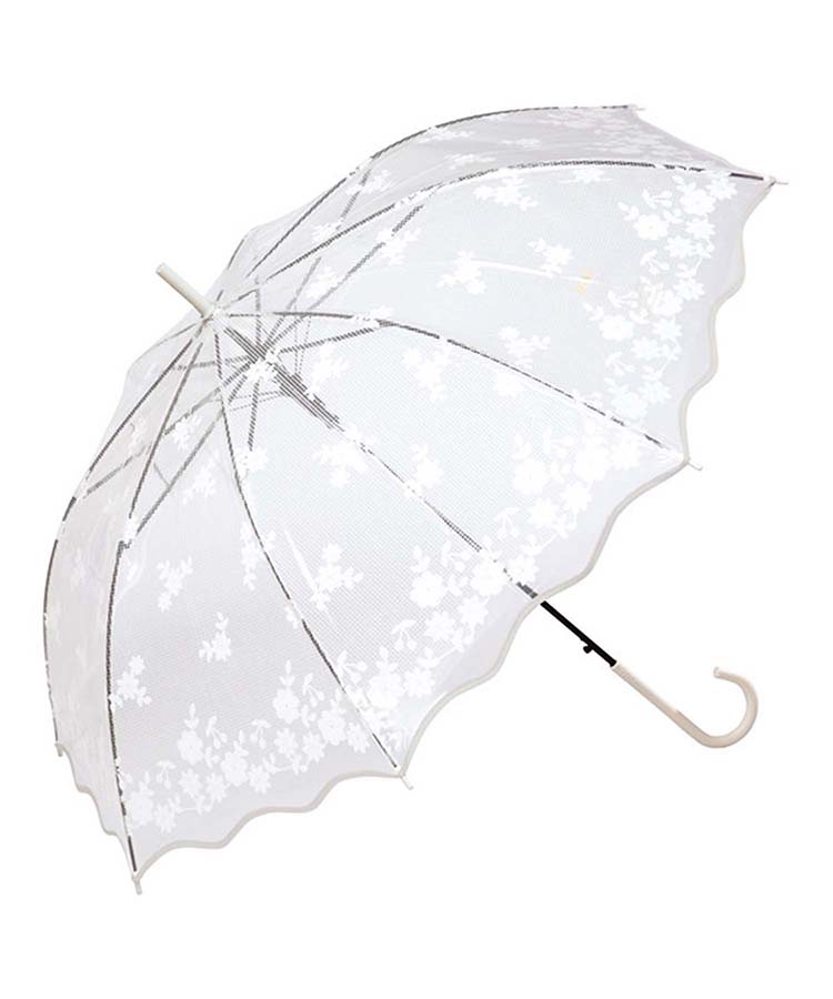 レース風雨長傘