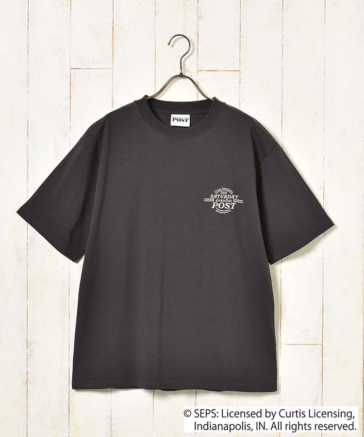 ノーマンロックウェルバックプリントTシャツ