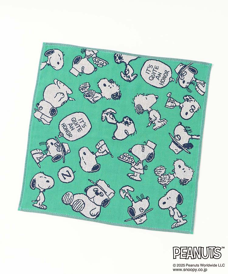 PEANUTSブラザー3重ガーゼハンカチ