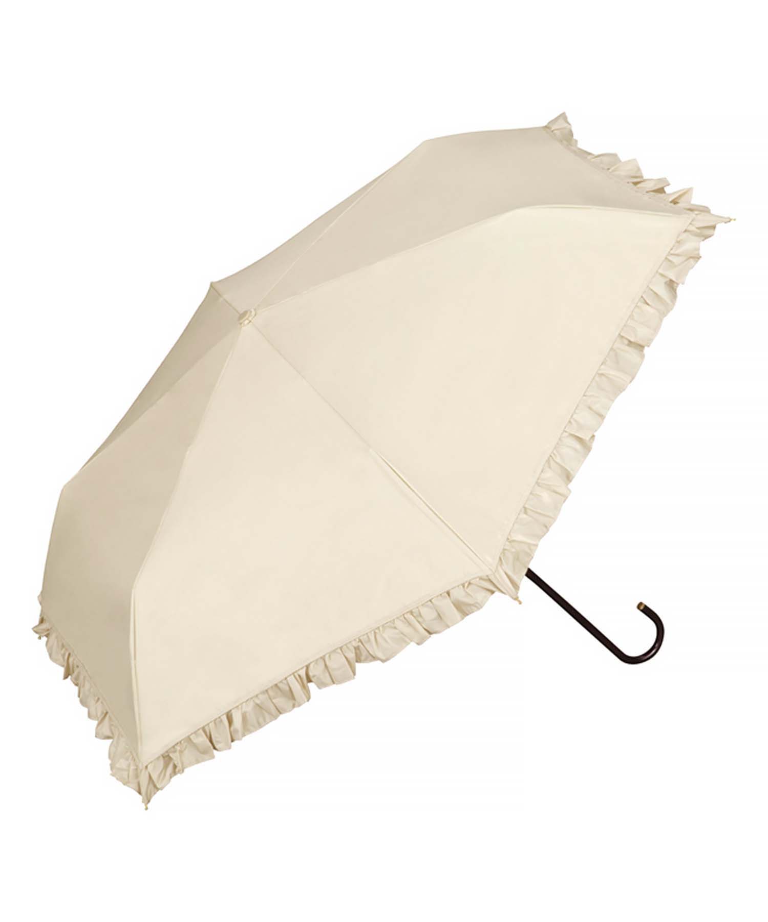 遮光クラシカルフリル晴兼折傘