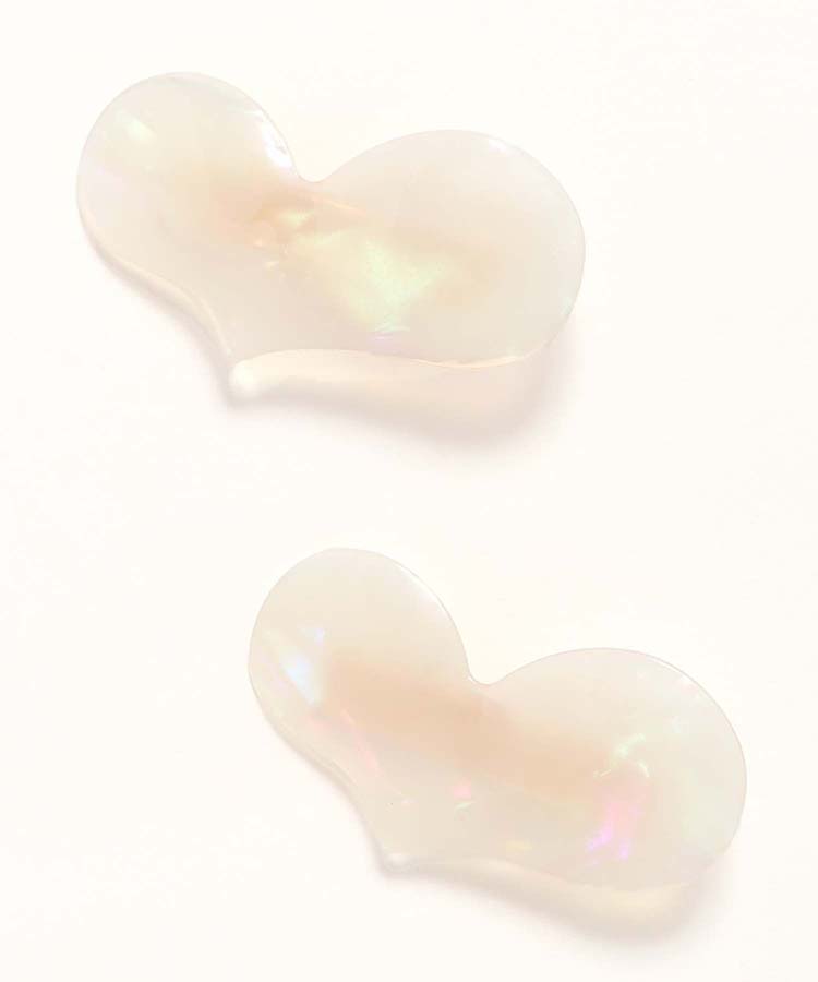 ぷっくりハートクリップ