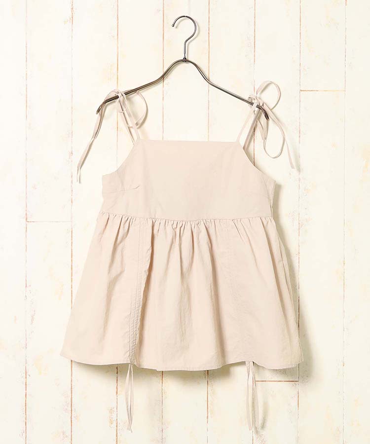 タフタドロストキャミ