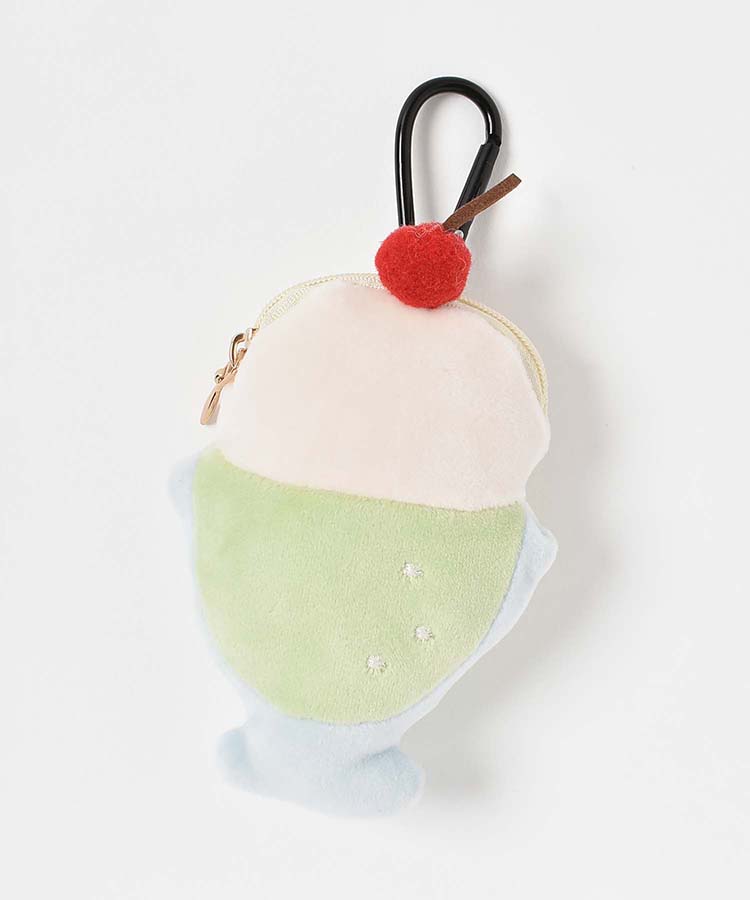 もちもち喫茶カラビナ付きミニポーチ