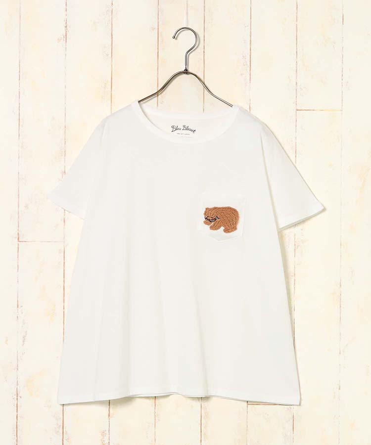 ≪SALE≫木彫りのクマサガラTシャツ