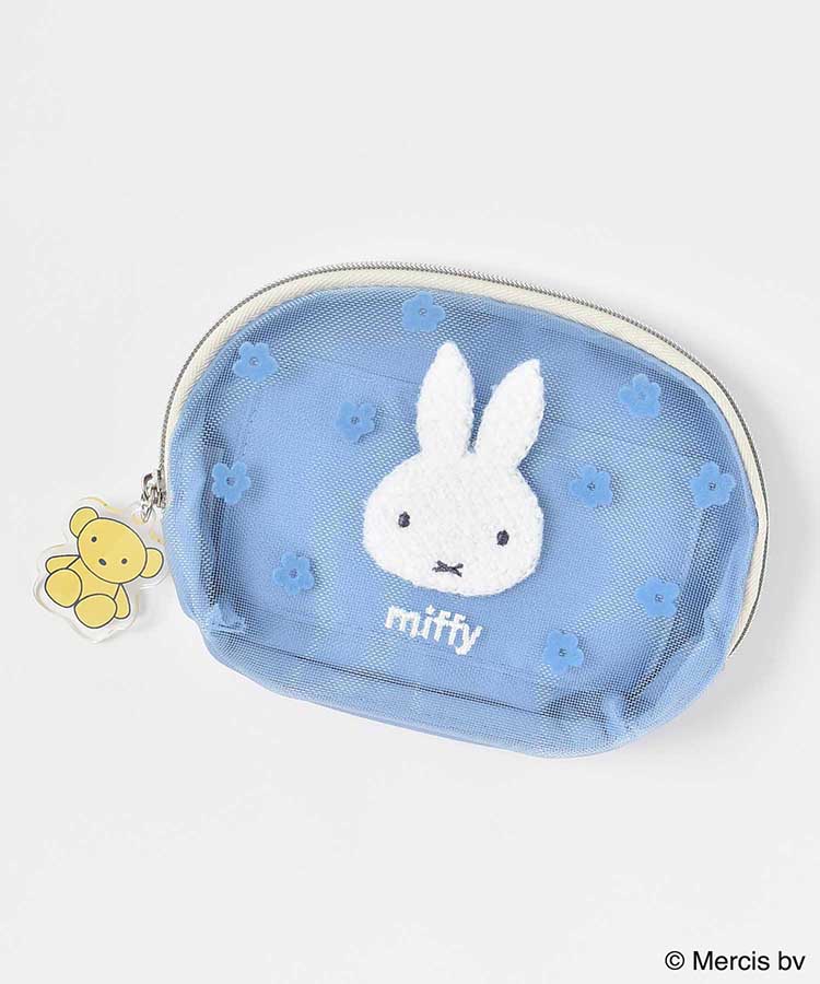 miffyブルードレスティッシュポーチ