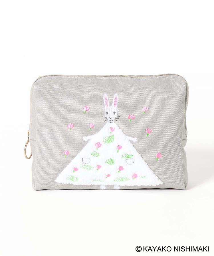 わたしのワンピースサガラ刺繍ペンケース