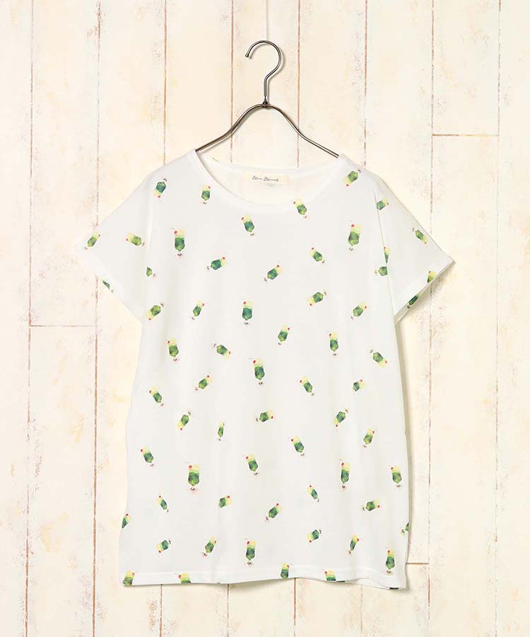クリームソーダ総柄Tシャツ