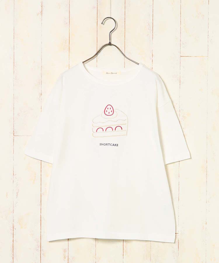ぷっくり刺繍Ｔシャツ