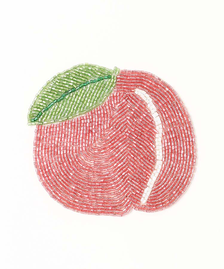 ≪SALE≫フルーツガラスビーズコースター