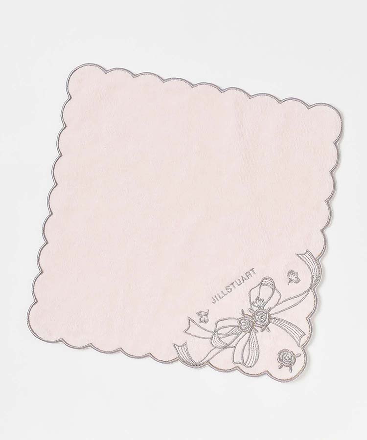 JILL STUARTローズリボンタオルハンカチ