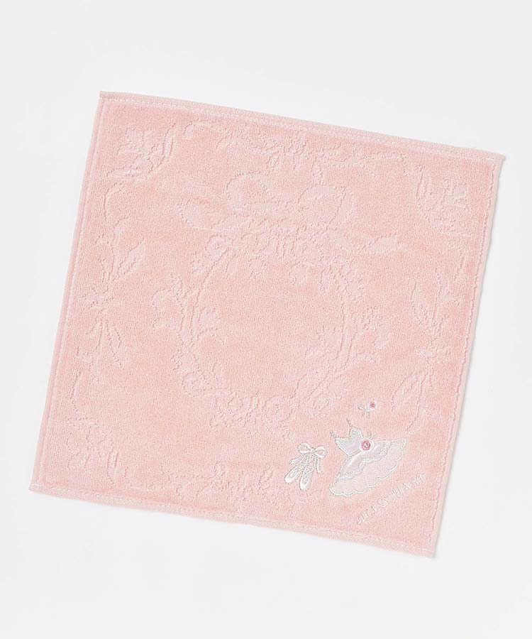 JILL STUARTバレエ刺繍タオルハンカチ