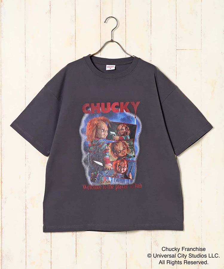 CHUCKYポスター風Tシャツ