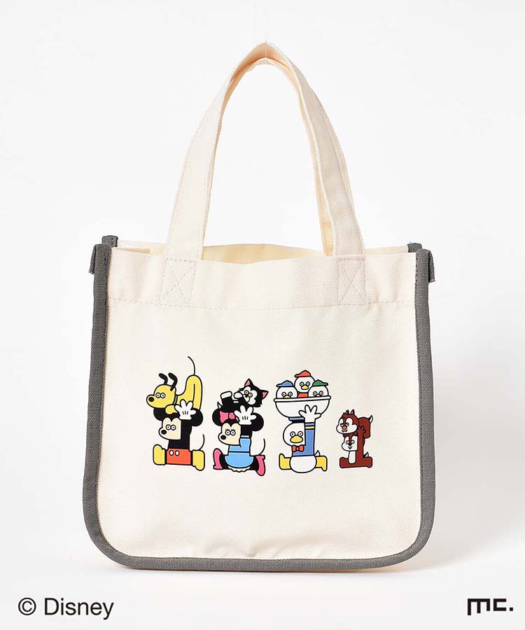 イツクリ　トートバッグ　ディズニー ディズニー トートバッグ アリエル ナチュラル プリンセス