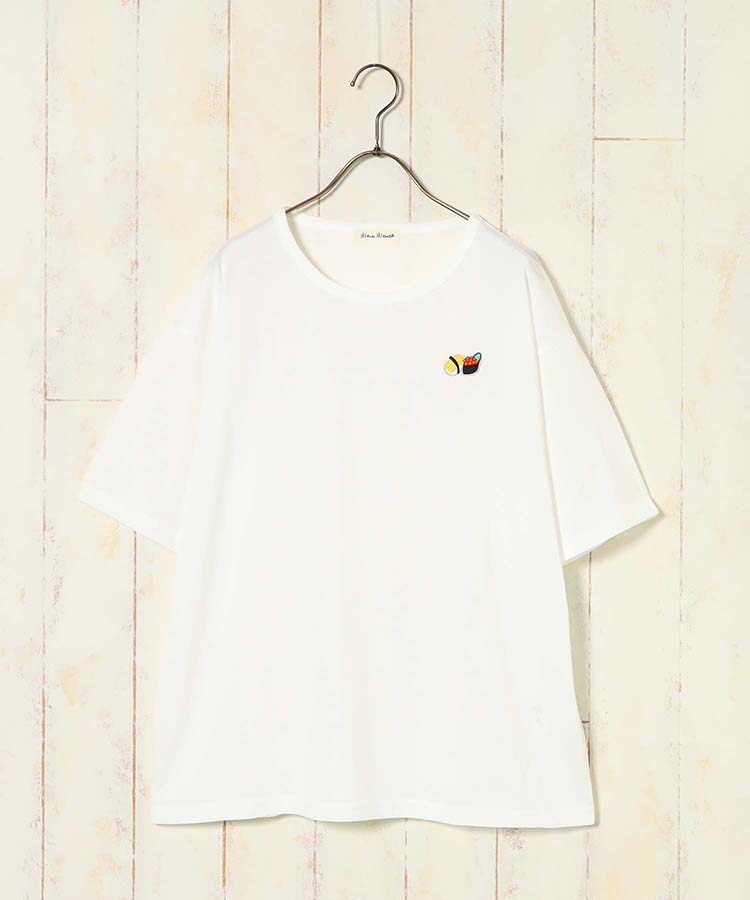 ≪SALE≫お寿司刺繍Tシャツ