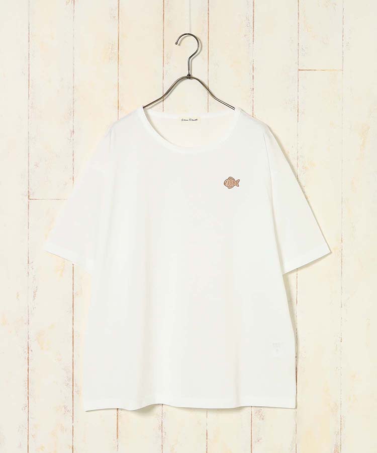 ≪SALE≫たい焼き刺繍Tシャツ