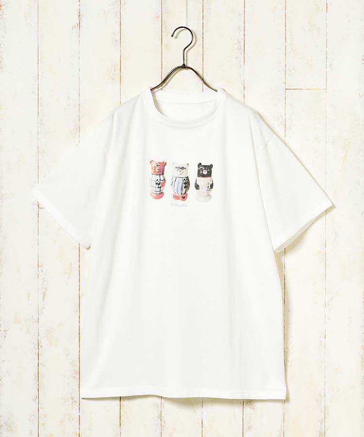 CYILABOプリントTシャツ