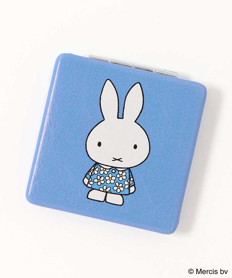MIFFY BLUE FLOWERコンパクトミラー