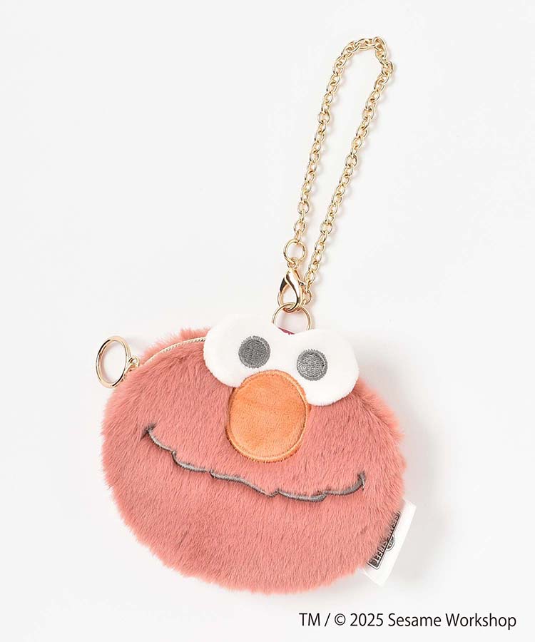 SESAME STREET FACE FURミニダイカットポーチ