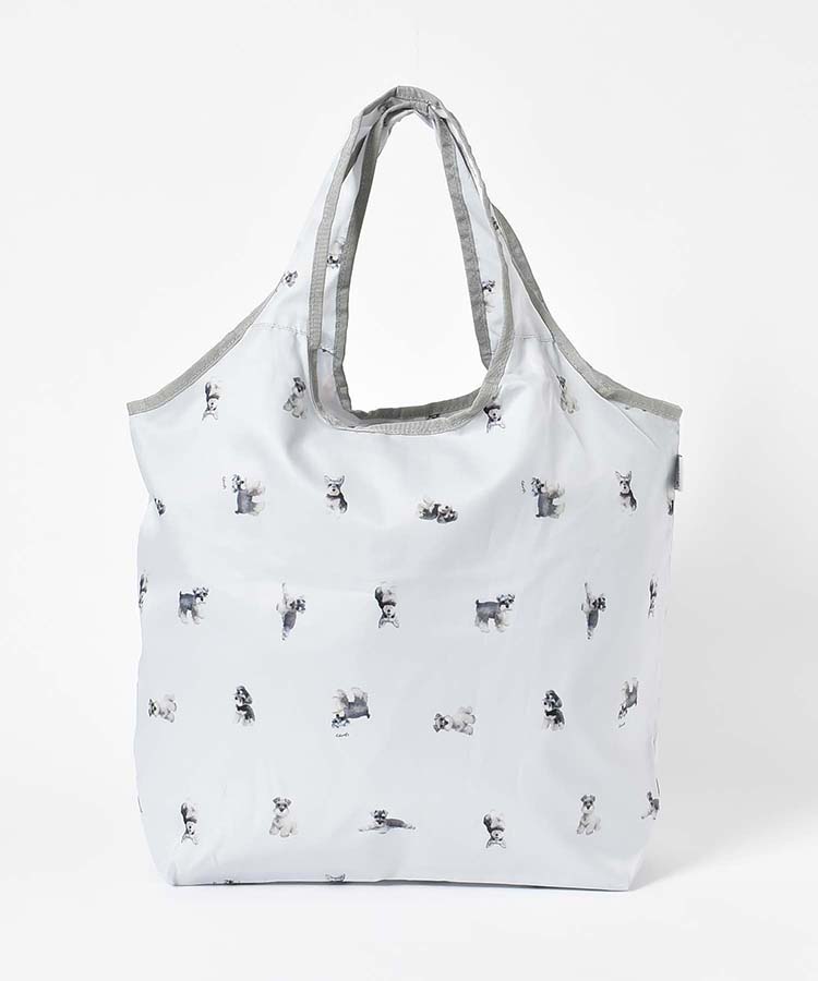 モチーフプリント保冷保温コンパクトエコバッグ