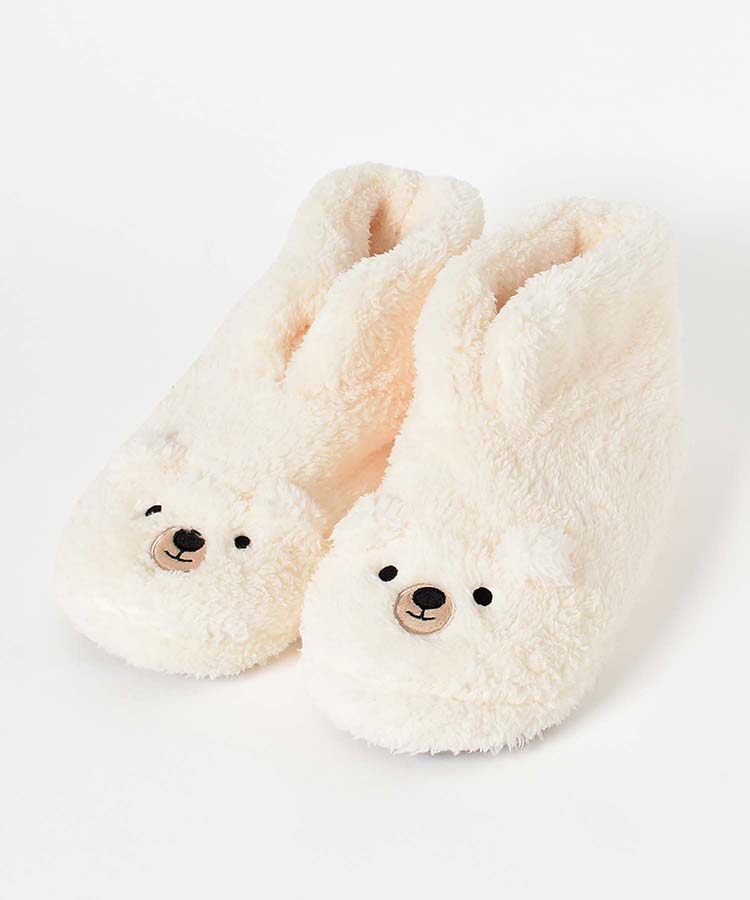 くまルームブーツ