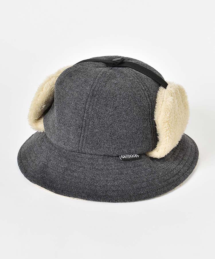 2WAY耳付きフリースメトロハット