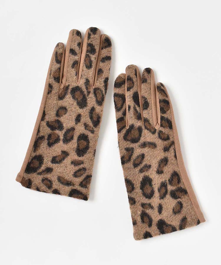 レオパード柄グローブ
