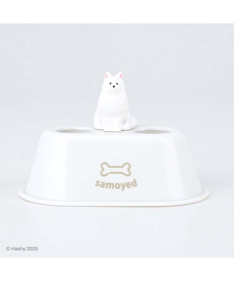 サモエド歯ブラシスタンドW