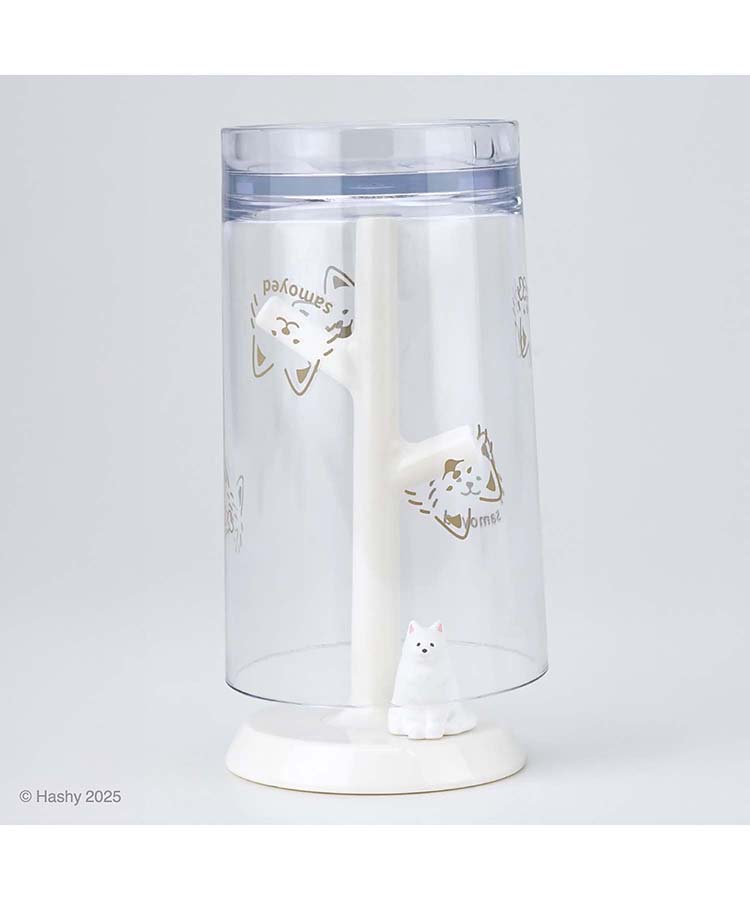 サモエドうがいコップ&スタンド