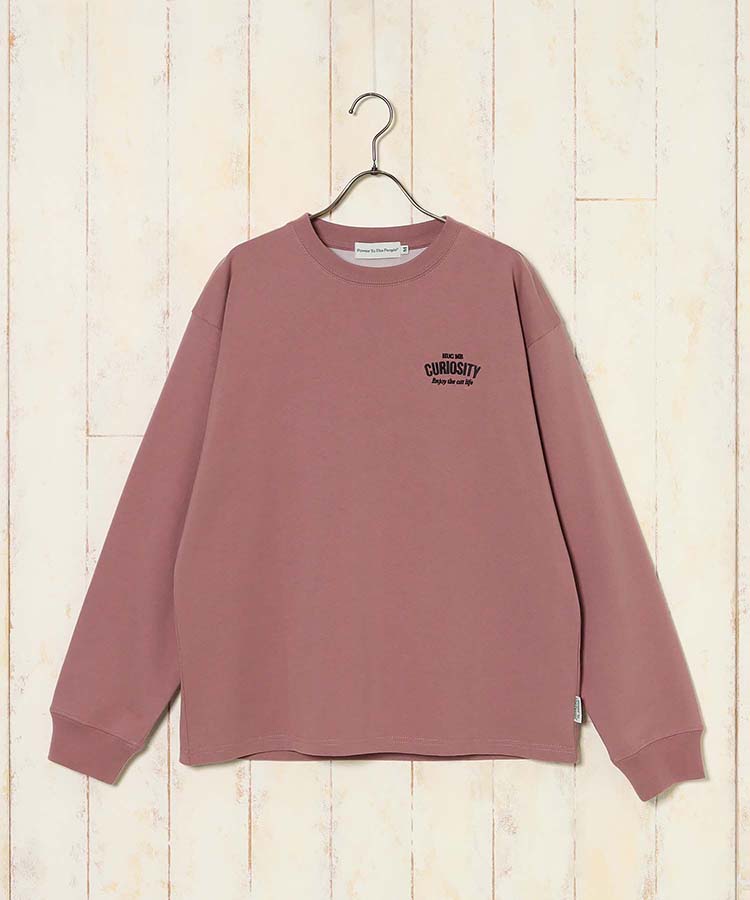 クロネコ刺繍ロンT