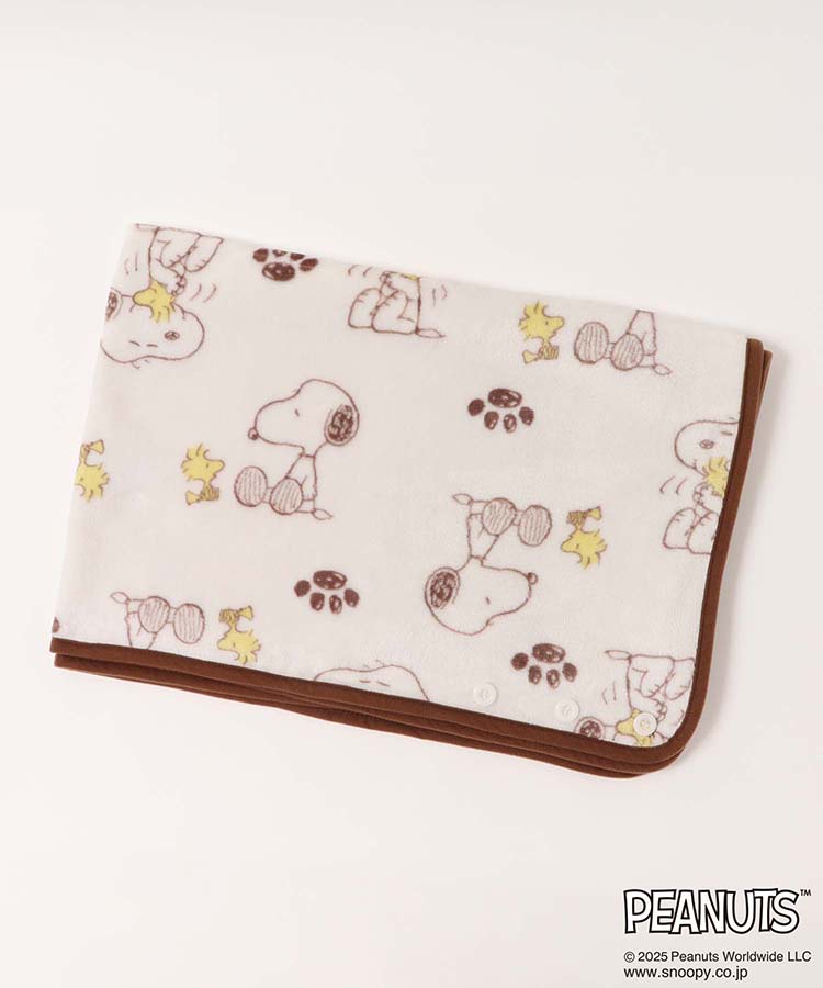 スヌーピー総柄3wayケープ